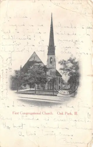 BR39723 Illinois Chicago Oak Park First Congregational Church