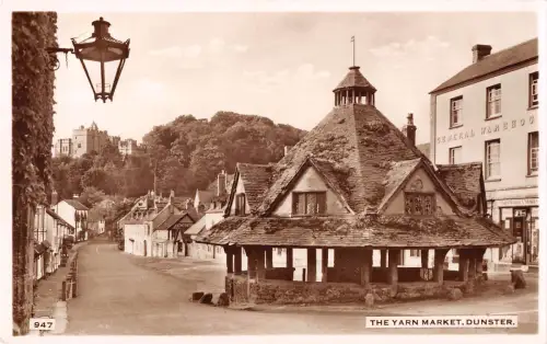 uk38140 Garnmarkt Dunster Echtfoto UK Lot 15 UK