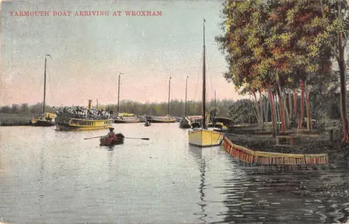 uk38269 Yarmouth Boot Ankunft in Wroxham UK Lot 16 UK