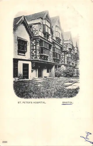 uk38378 st peters hospital bristol real photo uk lot 16 uk