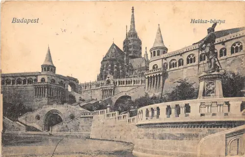 B37048 Budapest Halasz Bastya Ungarn