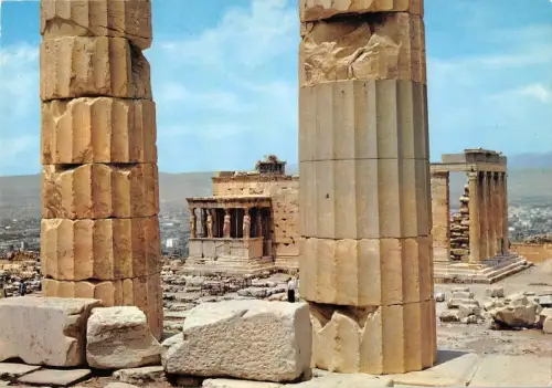 BR86311 Athen das Erechtheion vom Parthenon Griechenland aus gesehen