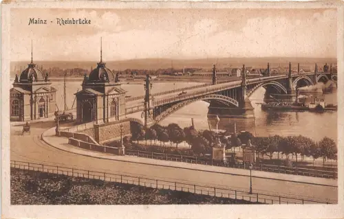 BR39957 Mainz Rheinbrücke Deutschland