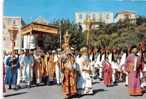 BR29746 Korfu die Prozession St. Spiridion Griechenland