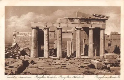 BR71731 Propyläen Akopolis Athen Griechenland