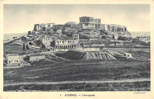 BR45331 Athenes l acropole griechenland athen