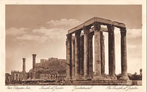 BR71730 Der Tempel des Jupiter Athen Griechenland