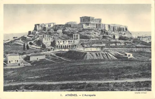 BR45332 Athenes l acropole griechenland athen
