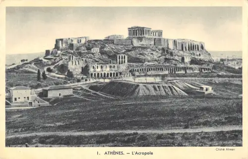 BR45324 Athenes L acropole griechenland athen