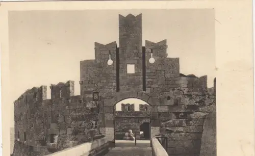 B81230 Porta San Paolo Rodi Rhodos Griechenland Vorder-/Rückbild