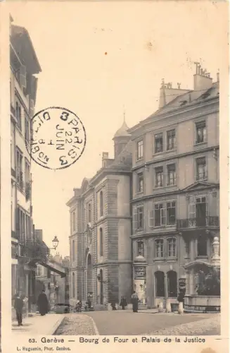 Lot296 bourg de four et palais de la justice geneve schweiz