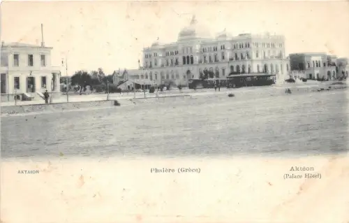 US5548 Phalere Greece Akteon Palace Hotel Litho