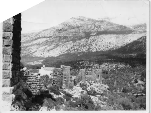 Lot243 Aigosthena mit Kithaim Turm Echtfoto Griechenland