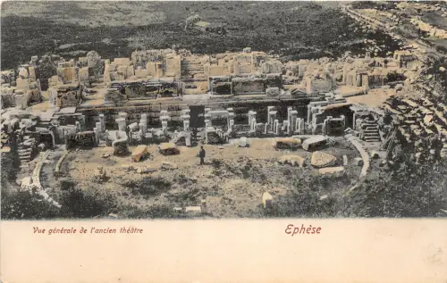 Lot181 Gesamtansicht des alten Theaters Ephesus ephese griechenland