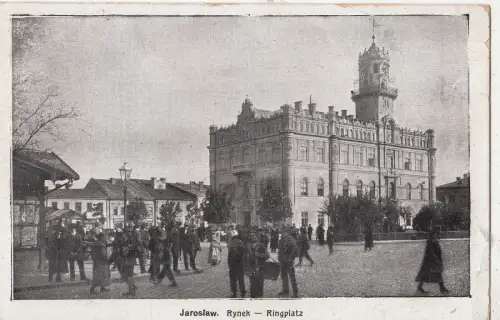 B82025 Jaroslaw Rynek Ringplatz Jaroslau Polen Vorder-/Rückbild
