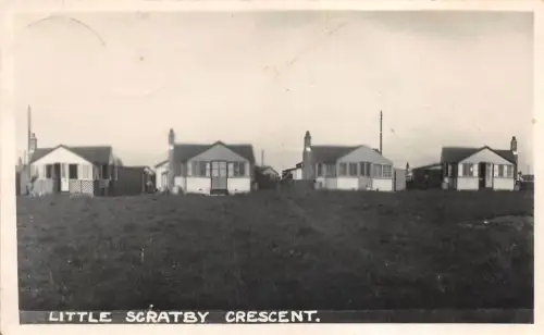 uk50772 little scratby crescent real photo uk