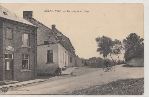 B82311 bellignies un coin de la place frankreich vorderes hinteres Bild