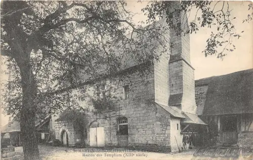 Lot325 st martin de boscherville maison des templiers frankreich