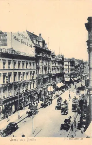 Lot140 DEUTSCHLAND BERLIN HUTFABRIK MAX ECKARD FRIEDRICHSTRASSE KUTSCHE