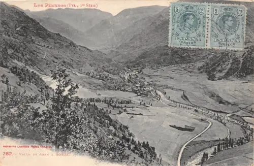 B92194 los pirineos valle de aran bosost spanien
