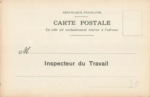 BF6015 Inspecteur du Travail Act Frankreich Frankreich