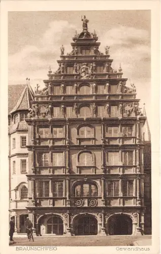B4258 Germany Braunschweig Gewandhaus Front/Back Scan