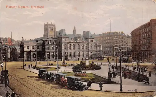 BR64270 Forster Square Bradford Car Voiture UK