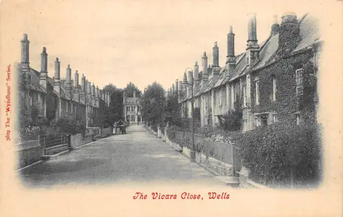 BR64256 The Vicars Close Wells UK