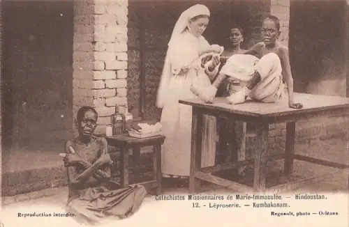Br45087 Catechiostes Missionnaire de Marie Immaculee Hondoustan Leproseroe Kumbk