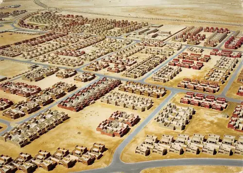 B95718 Luftbild ISA Stadt Bahrain