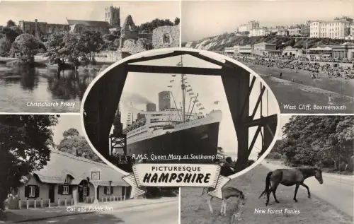 uk40183 malerisches hampshire echtfoto uk