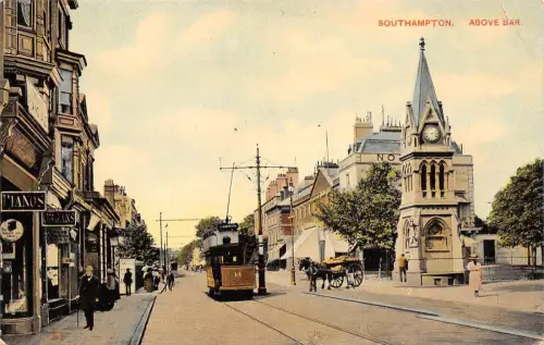 BR64362 Southampton über Bar Straßenbahn Wagen UK