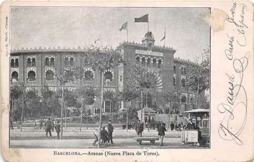B92347 barcelona arenas nueva plaza de toros spanien