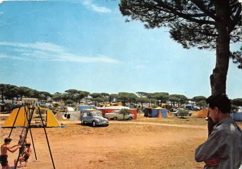 BG27527 Auto Voiture Camping El Delfin Verde Playa De Torrella Costa Brava Spanien