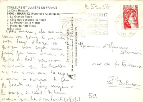 B53137 Biarritz Multi Vues Frankreich