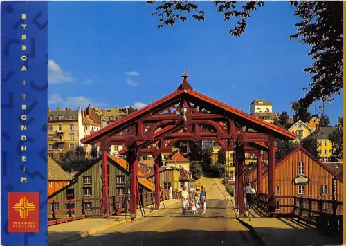 BR4551 Die Altstadtbrücke Norge Oslo Norwegen