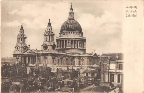 BR80070 London St Pauls Cathedral UK