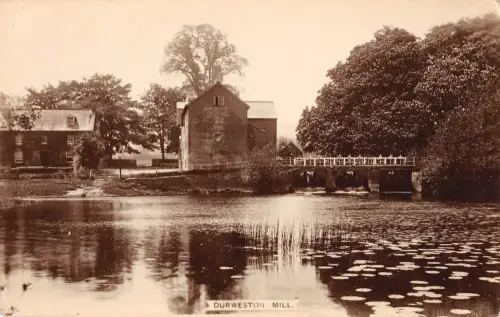 BR74627 Durweston Mühle Echtfoto UK