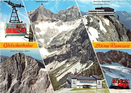 BG27044 Seilbahn Berg und Talstation Dachstein Gletscherbahn Ramsau Österreich