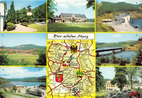 B34686 Harz Mehrfachansichten Deutschland