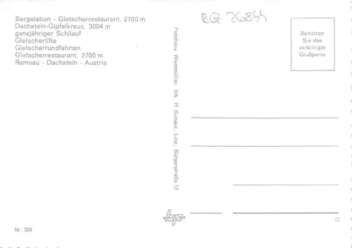 BG26844 Ramsau Dachstein Gletscherbahn Seilbahn Österreich