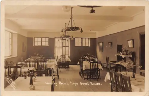 B92187 Esszimmer Hoffnung Gästehaus Huddersfield UK Echtfoto