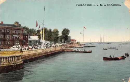 uk51225 parade und rvs west cowes uk