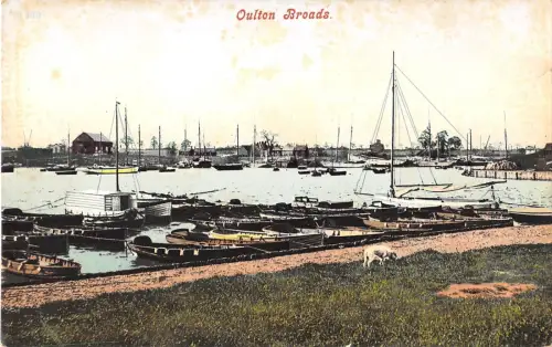 BR98577 Oulton Broads Schiffsbateaux UK