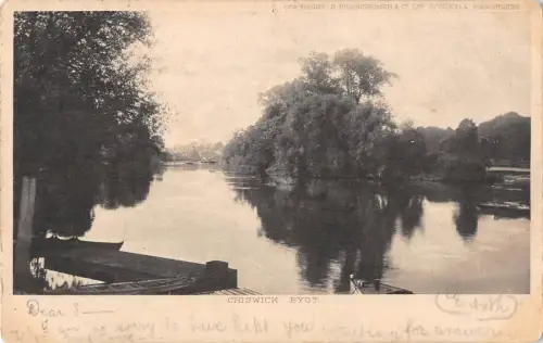 BR99551 chiswick eyot london uk