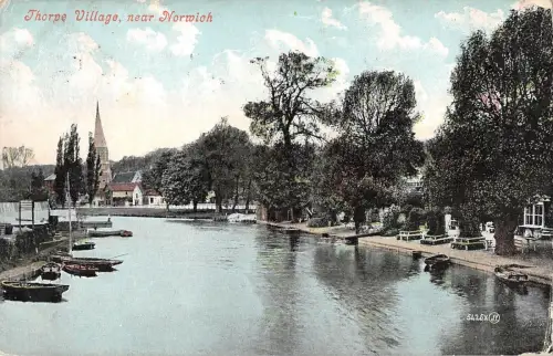 BR98588 Thorpe Village Near Norwich Valentine 5425x UK