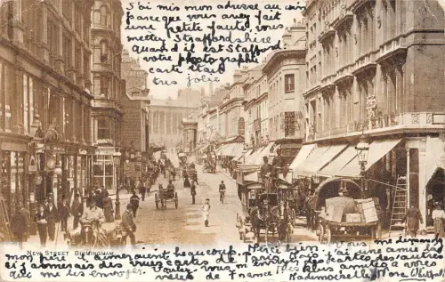 BR64226 new street birmingham chariot uk