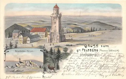bg18400 gruss vom Gr Feldberg Taunus Taunus Germany