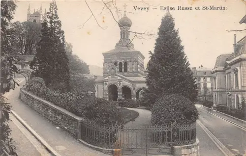 B25060 Vevey Eglise Russe St Martin Russische Kirche Russische Kirche Schweiz