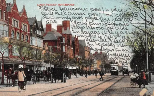 BR64351 Lord Street Southport Streitwagen UK